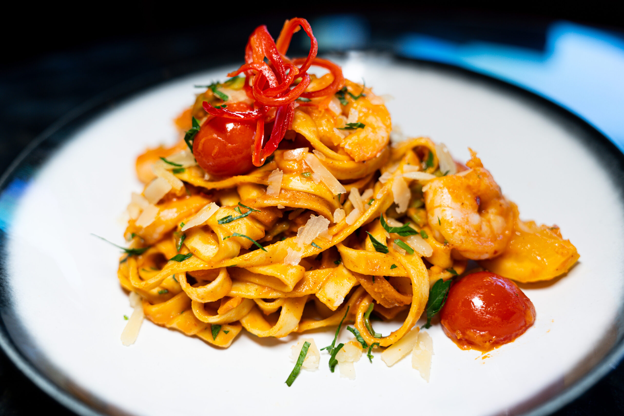 Prawn Linguine